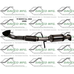 Davico Direct Fit Catalytic Converter and Pipe Assembly for 2012 Buick Regal - 19490