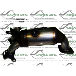 Davico Exhaust Manifold with Integrated Catalytic Converter for 2008 Chrysler Sebring - 19262