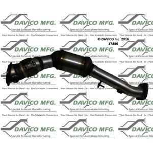 Davico Direct Fit Catalytic Converter and Pipe Assembly for 2010 BMW X6 - 17356
