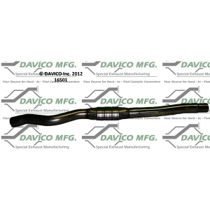 Davico Direct Fit Catalytic Converter and Pipe Assembly for 1992 Dodge Dakota - 16501