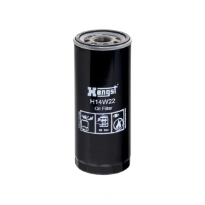 Hengst Spin-On Engine Oil Filter for Audi S6 - H14W22