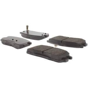 Centric Premium™ Semi-Metallic Brake Pads With Shims And Hardware for 2009 Saturn Vue - 300.12750