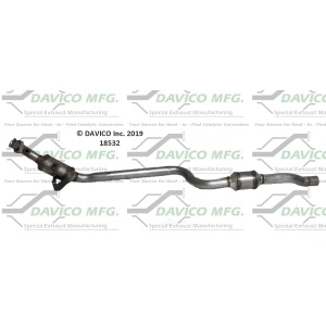 Davico Direct Fit Catalytic Converter and Pipe Assembly for Mercedes-Benz GLK350 - 18532