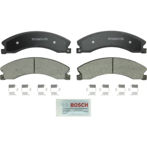 Bosch QuietCast™ Premium Ceramic Rear Disc Brake Pads for 2018 Chevrolet Suburban 3500 HD - BC1411