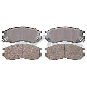 Advics Ultra-Premium™ Ceramic Front Disc Brake Pads for 2000 Dodge Avenger - AD0484