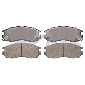 Advics Ultra-Premium™ Ceramic Front Disc Brake Pads for 1999 Dodge Avenger - AD0484