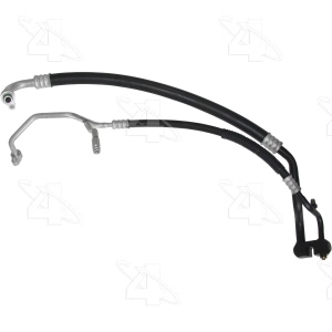 Four Seasons A C Discharge And Suction Line Hose Assembly for 2004 Ford F-350 Super Duty - 56770