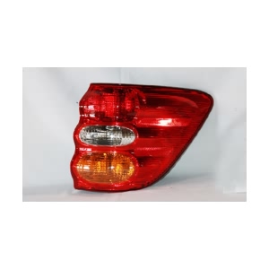 TYC Passenger Side Outer Replacement Tail Light for Toyota Sequoia - 11-6103-00
