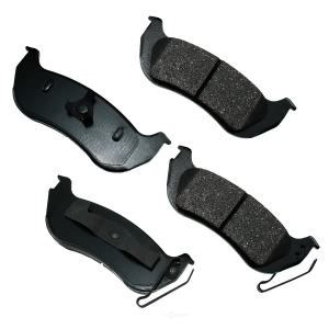 Akebono Pro-ACT™ Ultra-Premium Ceramic Rear Disc Brake Pads for Jeep Wrangler - ACT981