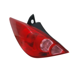 TYC Driver Side Replacement Tail Light for 2007 Nissan Versa - 11-6322-00-9