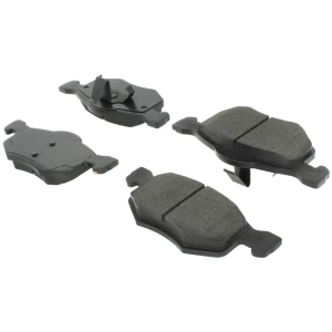 Centric Posi Quiet™ Semi-Metallic Front Disc Brake Pads for 2007 Mercury Mariner - 104.08430