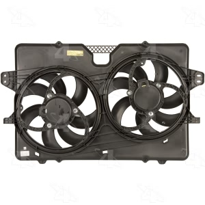 Four Seasons Dual Radiator And Condenser Fan Assembly for Mercury Mariner - 76150