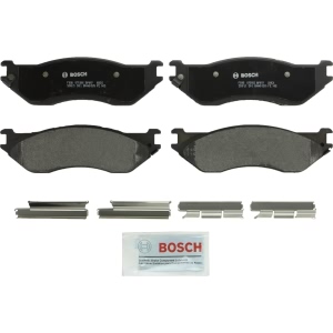 Bosch QuietCast™ Premium Organic Rear Disc Brake Pads for 2002 Dodge Ram 1500 - BP897