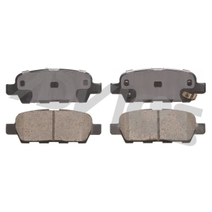 Advics Ultra-Premium™ Ceramic Rear Disc Brake Pads for 2011 Nissan Sentra - AD1288