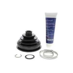 VAICO Front Outer CV Joint Boot Kit with Clamps and Grease for Audi Allroad Quattro - V10-7184-1