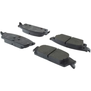 Centric Premium™ Semi-Metallic Brake Pads With Shims And Hardware for 2019 Chevrolet Silverado 1500 - 300.17070