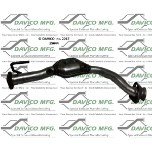 Davico Direct Fit Catalytic Converter and Pipe Assembly for 1998 Mercury Mountaineer - 15644