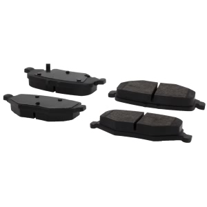 Centric Posi Quiet™ Semi-Metallic Rear Disc Brake Pads for 2015 Ford Special Service Police Sedan - 104.16120