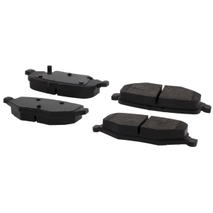 Centric Posi Quiet™ Semi-Metallic Rear Disc Brake Pads for 2018 Ford Police Interceptor Utility - 104.16120