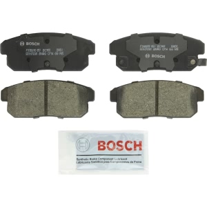 Bosch QuietCast™ Premium Ceramic Rear Disc Brake Pads for 2003 Nissan Sentra - BC900