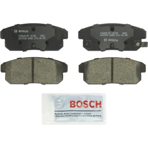 Bosch QuietCast™ Premium Ceramic Rear Disc Brake Pads for 2001 Nissan Maxima - BC900