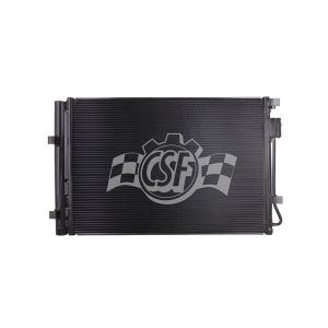 CSF A/C Condenser for Hyundai Veloster - 10716