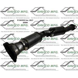 Davico Direct Fit Catalytic Converter and Pipe Assembly for 2003 Mazda B3000 - 18364