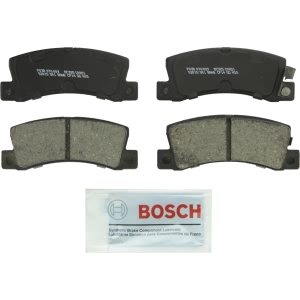 Bosch QuietCast™ Premium Ceramic Rear Disc Brake Pads for 1991 Toyota Camry - BC325