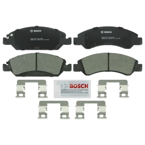 Bosch QuietCast™ Premium Ceramic Front Disc Brake Pads for 2009 Cadillac Escalade - BC1363