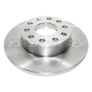 DuraGo Solid Rear Brake Rotor for 2008 Volkswagen Rabbit - BR900416