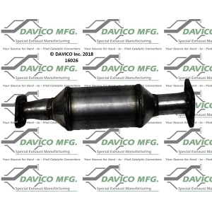 Davico Direct Fit Catalytic Converter for Mitsubishi Galant - 16026