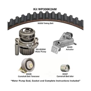Dayco Timing Belt Kit With Water Pump for 2005 Audi TT Quattro - WP306K2AM