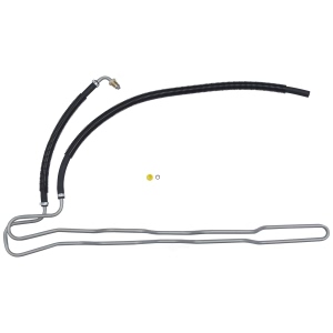 Gates Power Steering Return Line Hose Assembly From Gear for 2004 Chevrolet Astro - 365509