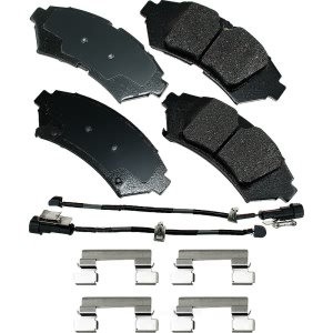 Akebono Pro-ACT™ Ultra-Premium Ceramic Front Disc Brake Pads for Cadillac Seville - ACT753