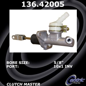 Centric Premium Clutch Master Cylinder for 1988 Nissan Pulsar NX - 136.42005