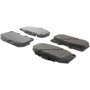 Centric Posi Quiet™ Semi-Metallic Front Disc Brake Pads for 1989 Nissan 300ZX - 104.06470