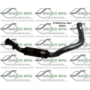 Davico Direct Fit Catalytic Converter and Pipe Assembly for Ford - 184161