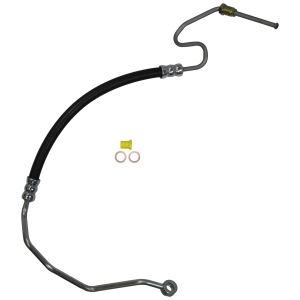 Gates Power Steering Pressure Line Hose Assembly To Rack for BMW 535xi - 352562