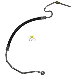 Gates Power Steering Pressure Line Hose Assembly To Rack for 2008 BMW 535xi - 352562
