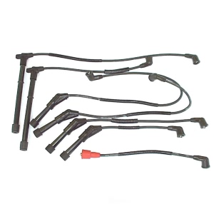 Denso Spark Plug Wire Set for 1993 Nissan D21 - 671-6195