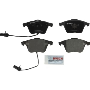 Bosch QuietCast™ Premium Organic Front Disc Brake Pads for 2005 Audi S4 - BP1111