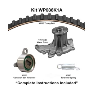 Dayco Timing Belt Kit With Water Pump for 1990 Toyota Celica - WP036K1A