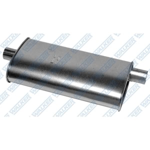 Walker Soundfx Steel Oval Direct Fit Aluminized Exhaust Muffler for GMC Caballero - 18345