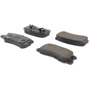 Centric Posi Quiet™ Ceramic Rear Disc Brake Pads for 2013 Jeep Compass - 105.08680