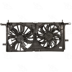 Four Seasons Dual Radiator And Condenser Fan Assembly for 2006 Chevrolet Uplander - 76041