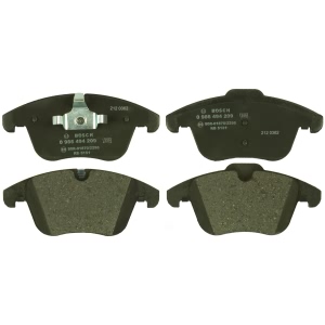 Bosch EuroLine™ Semi-Metallic Front Disc Brake Pads for 2006 Jaguar Vanden Plas - 0986494209
