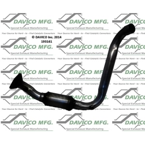 Davico Direct Fit Catalytic Converter and Pipe Assembly for 2005 Chevrolet Express 1500 - 193161