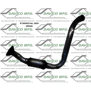 Davico Direct Fit Catalytic Converter and Pipe Assembly for 2004 GMC Savana 1500 - 193161