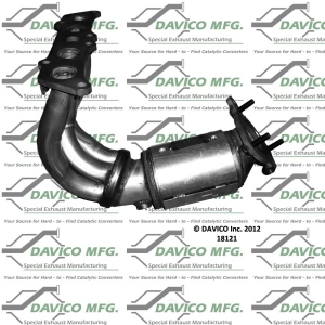 Davico Exhaust Manifold with Integrated Catalytic Converter for 1999 Toyota Camry - 18121