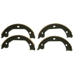 Wagner Quickstop Bonded Organic Rear Parking Brake Shoes for Mercury - Z877